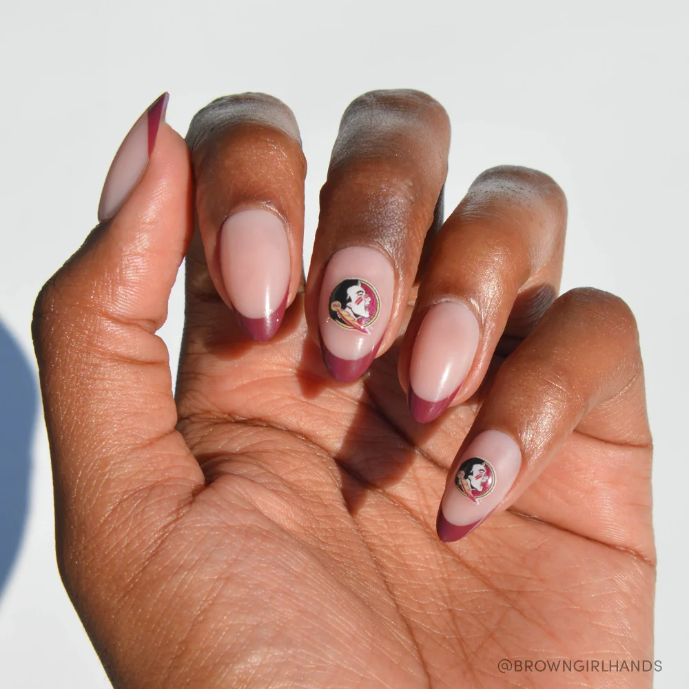 Florida State Seminoles Press-On Nail Set